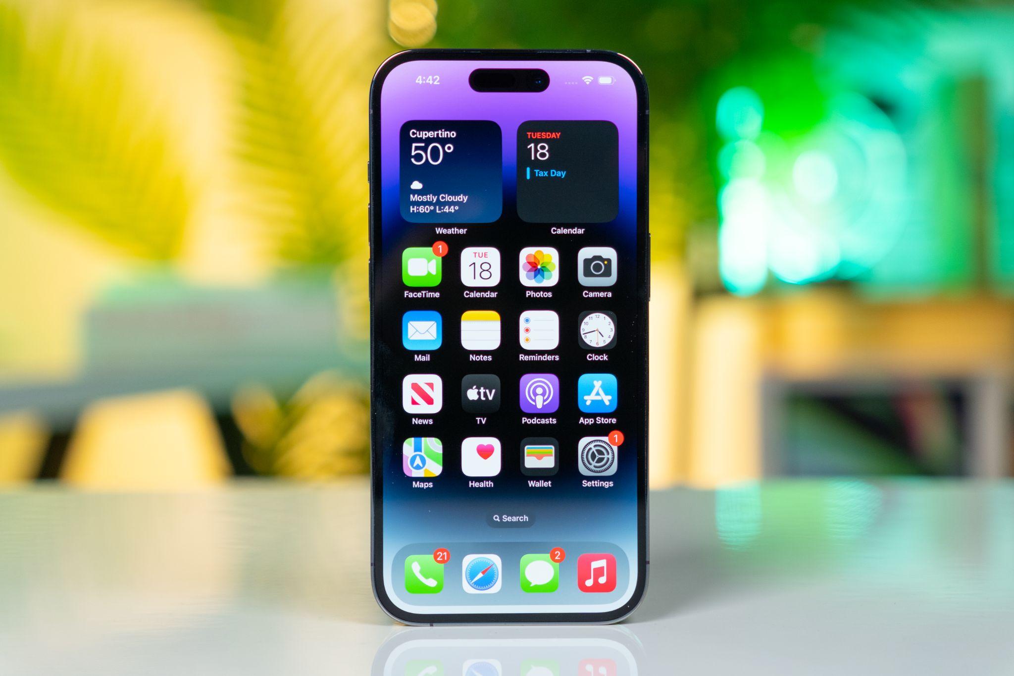 Công nghệ ProMotion là một trong những yếu tố kéo dài thời gian sử dụng của iPhone 14 Pro Max